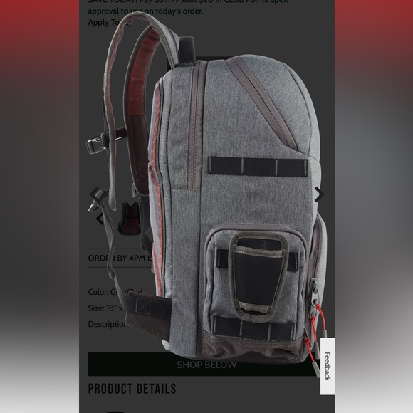 BASS PRO SHOP - Prodigy tackle backpack - Picture 3 of 12